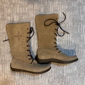 Made in Portugal Designer Vagabond Suade Leather Boots size 39